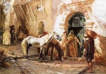 unknow artist Arab or Arabic people and life. Orientalism oil paintings  330 china oil painting image